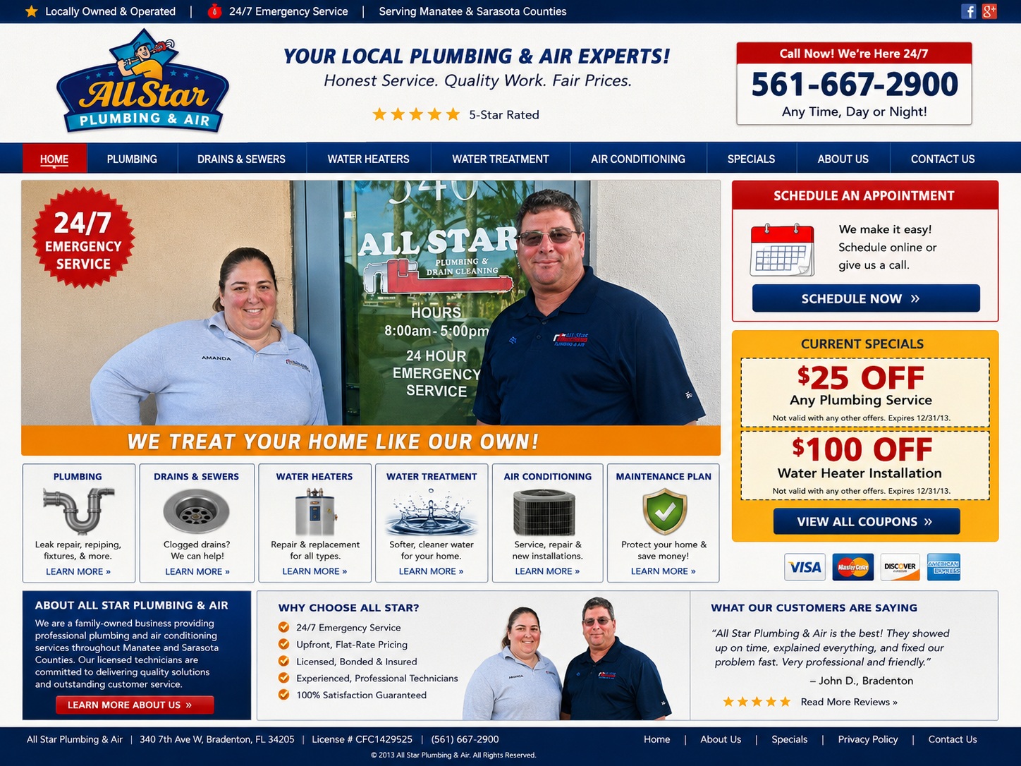 Palm Beach County Plumber project preview